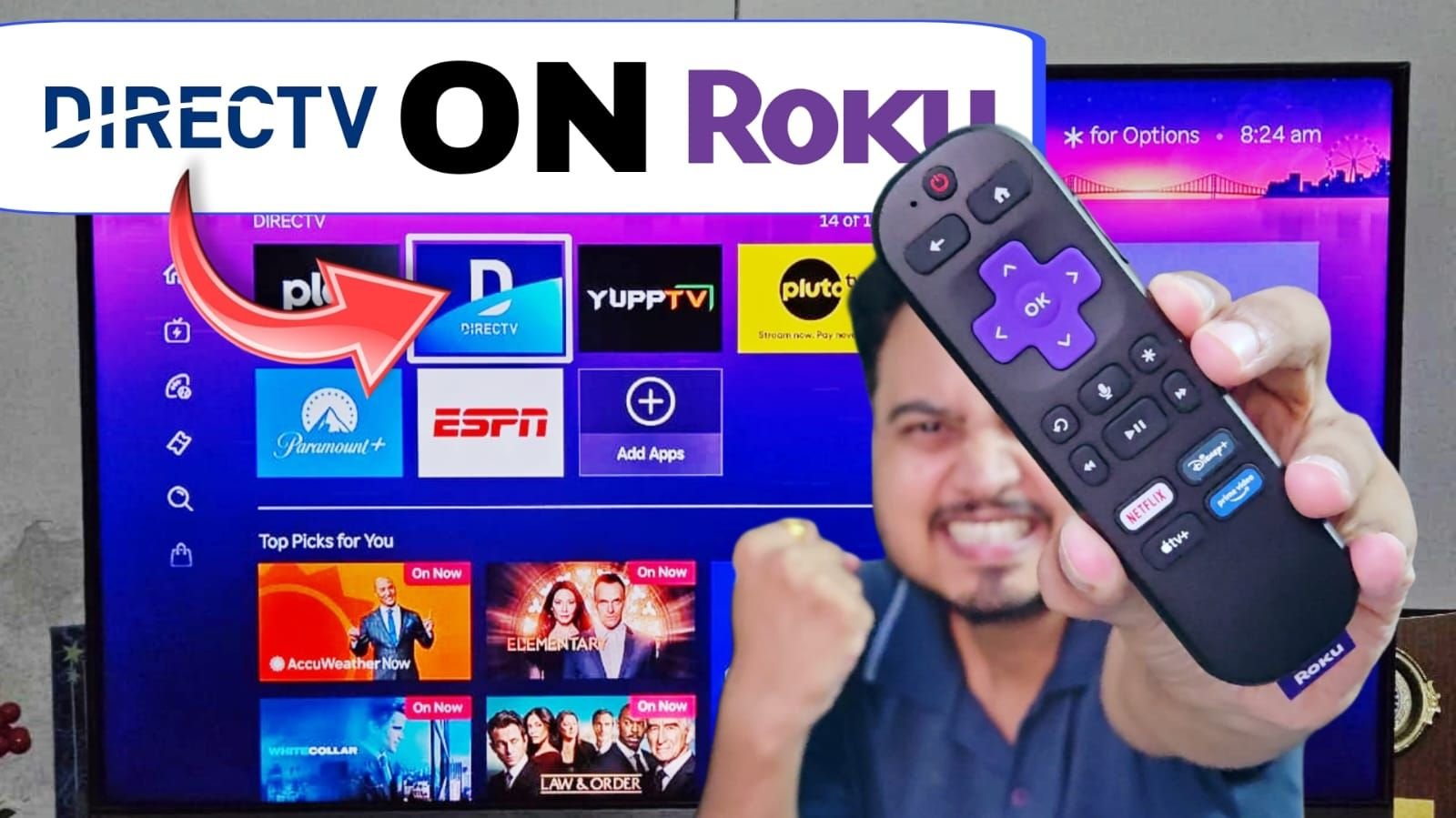 How to Install DirecTV App on Roku